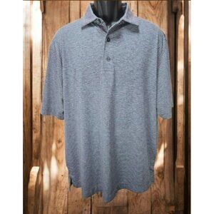 Footjoy FJ Mens Polo Golf Large Seawash Striped Lisle